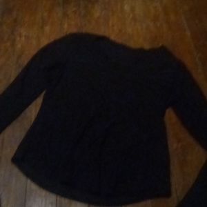 Black long sleeve shirt